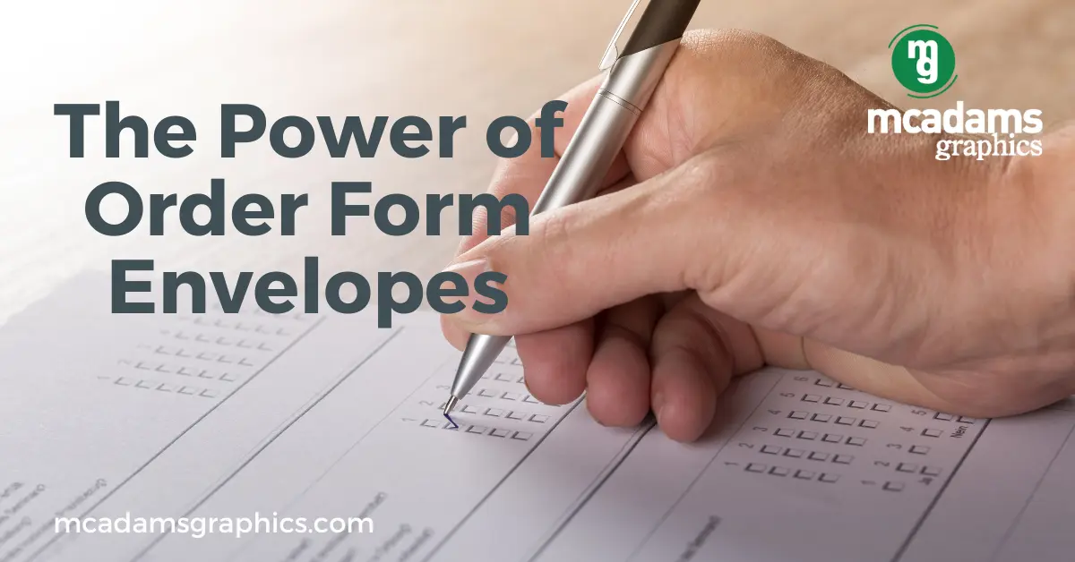 Unlocking the Power of Order Form Envelopes